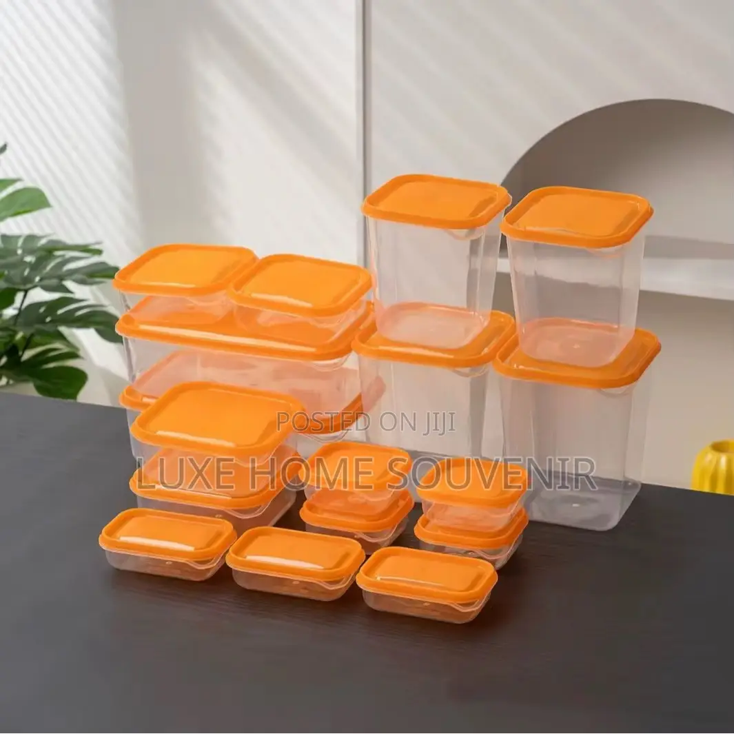 17pcs Food Storage Container/Plastic