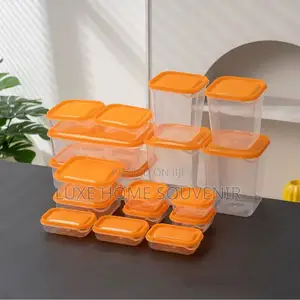 17pcs Food Storage Container/Plastic