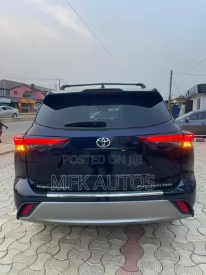 Toyota Highlander Platinum AWD 2020 Blue