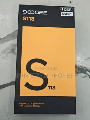 New Doogee S118 512 GB Black
