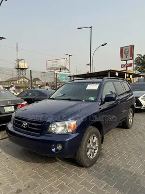 Toyota Highlander V6 4x4 2006 Blue