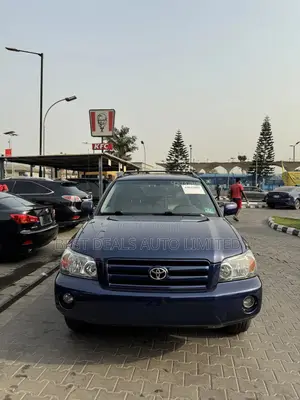 Toyota Highlander V6 4x4 2006 Blue