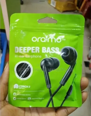 Original Oraimo Conch2 In-ear Wire Earphone With Mic Deeper Bass