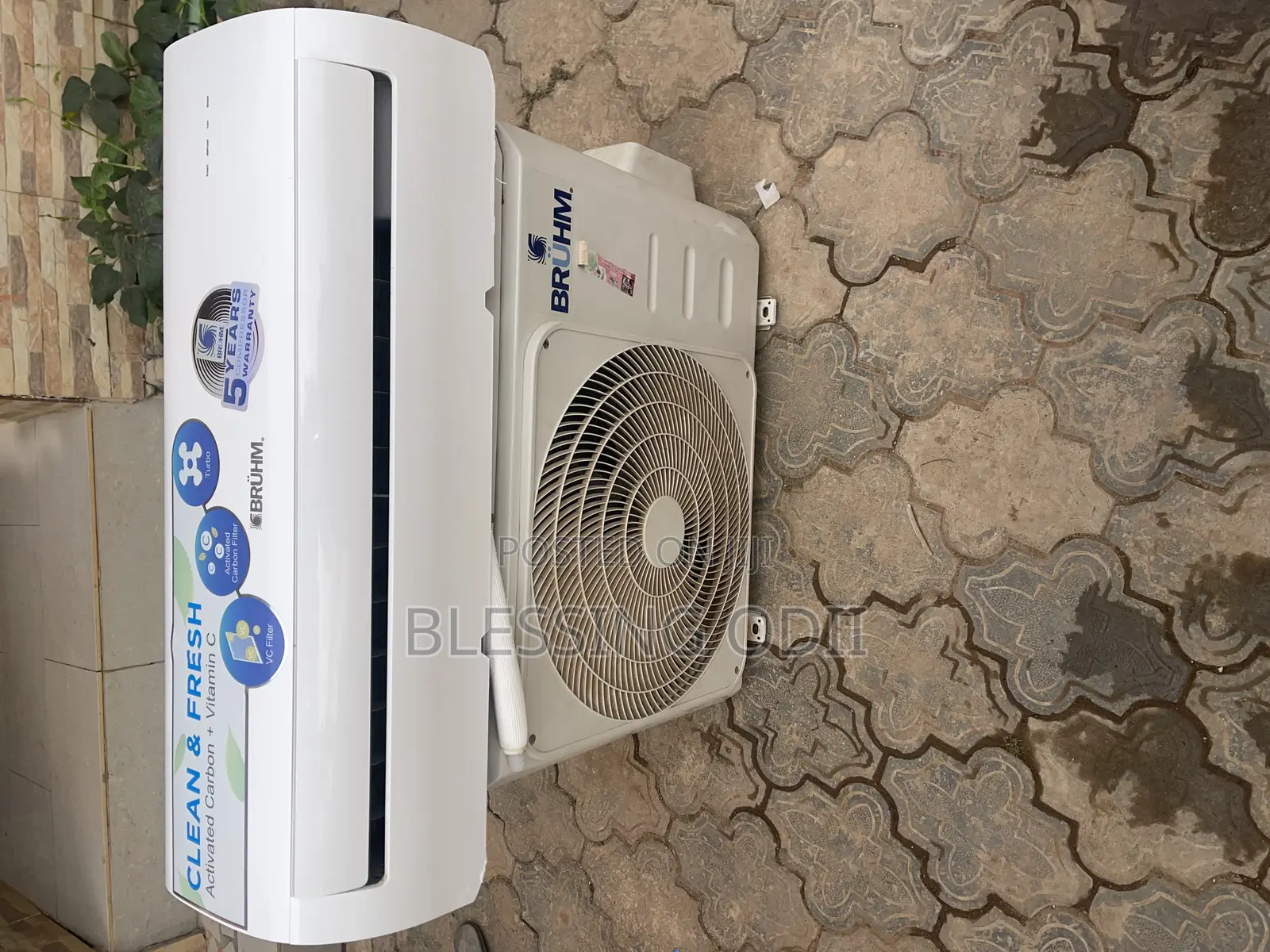 Bruhem 1hp Low Voltage AC With Installation Kits