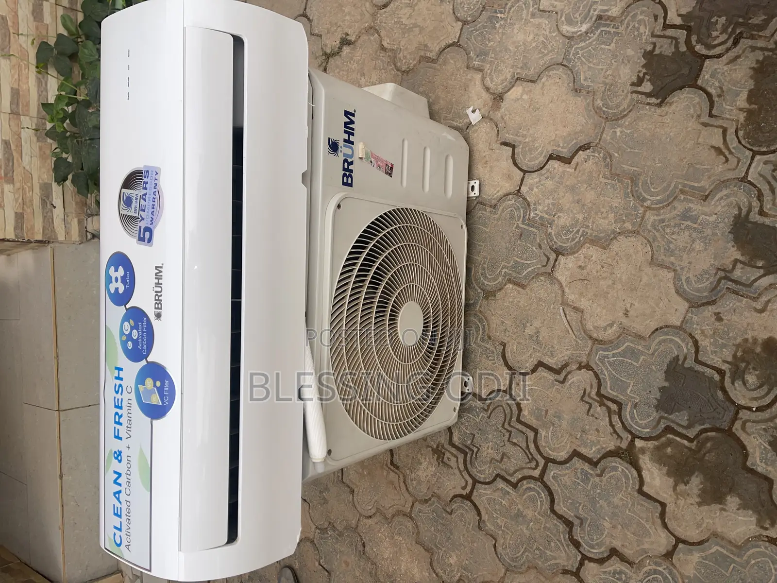 Bruhem 1hp Low Voltage AC With Installation Kits