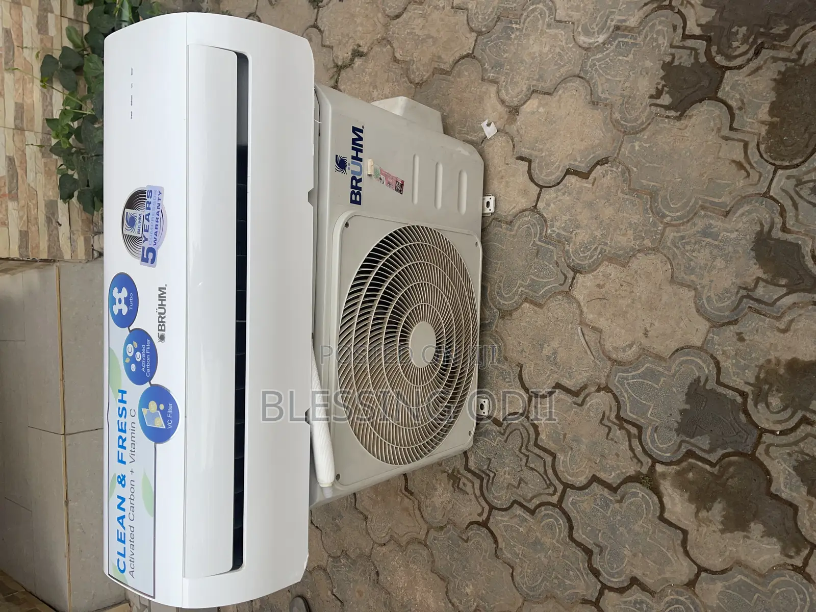 Bruhem 1hp Low Voltage AC With Installation Kits
