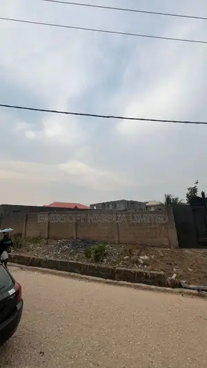 A Fenced and Gated Commercial Land Opposite I-Cast School, Elebu