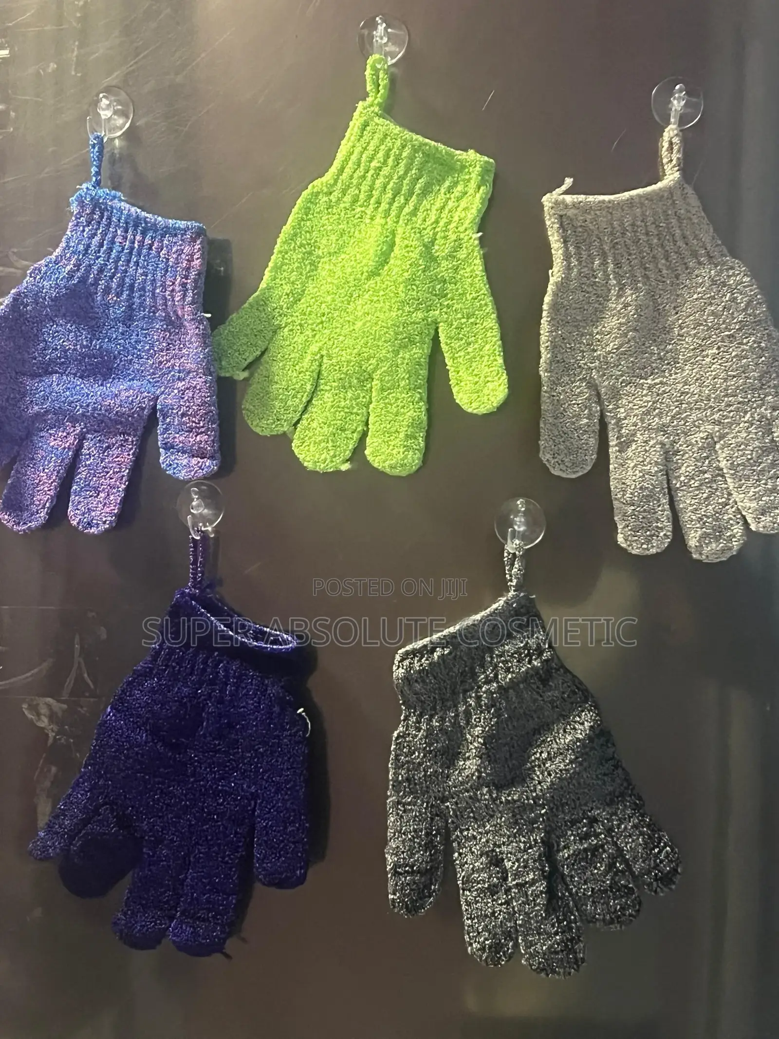 Super Absolute Exfoliating Sponge Gloves--Pair