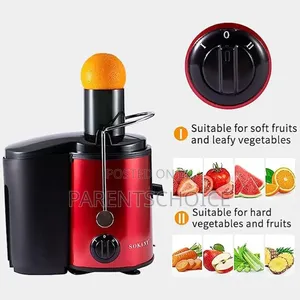 Sokany Juicer With 800w Motor, 2-Speed