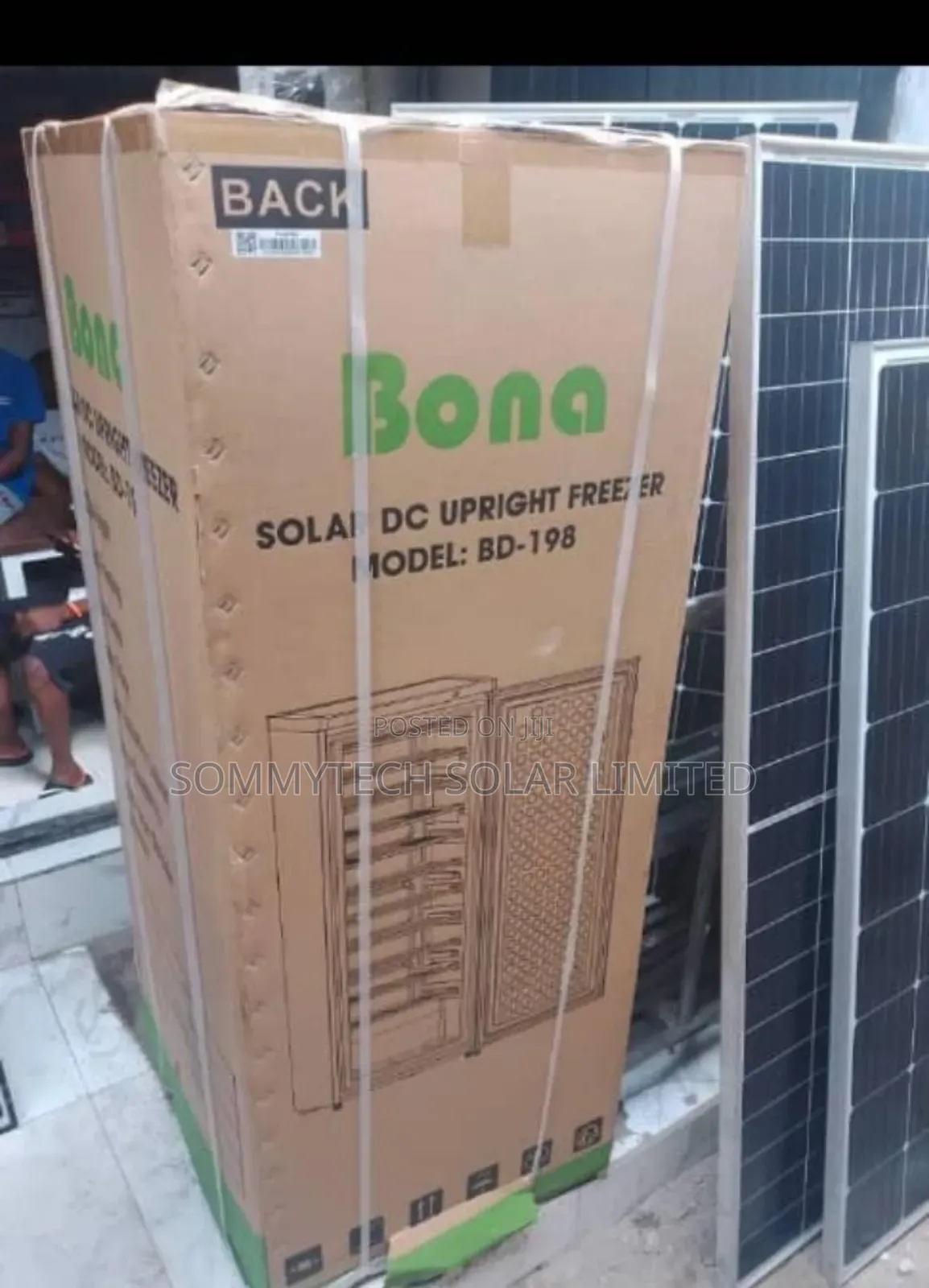 198litre Bona Standing Freezer