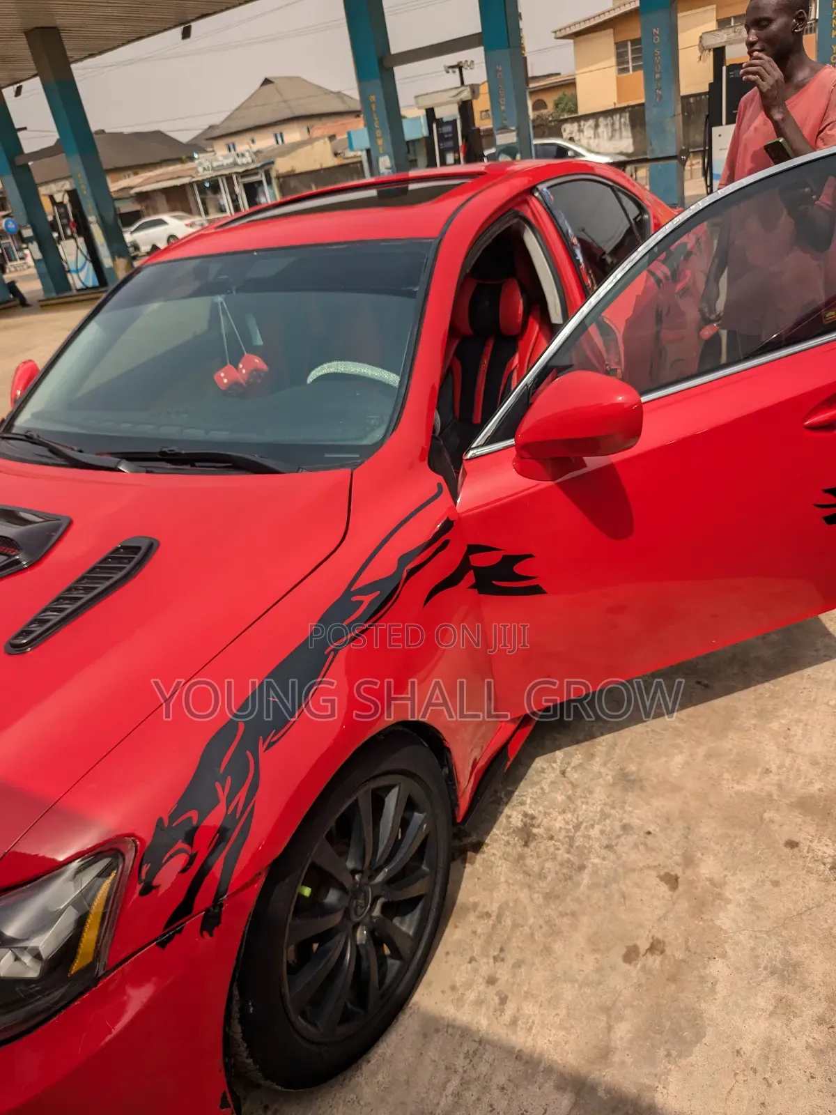 Lexus IS 250 2008 Red