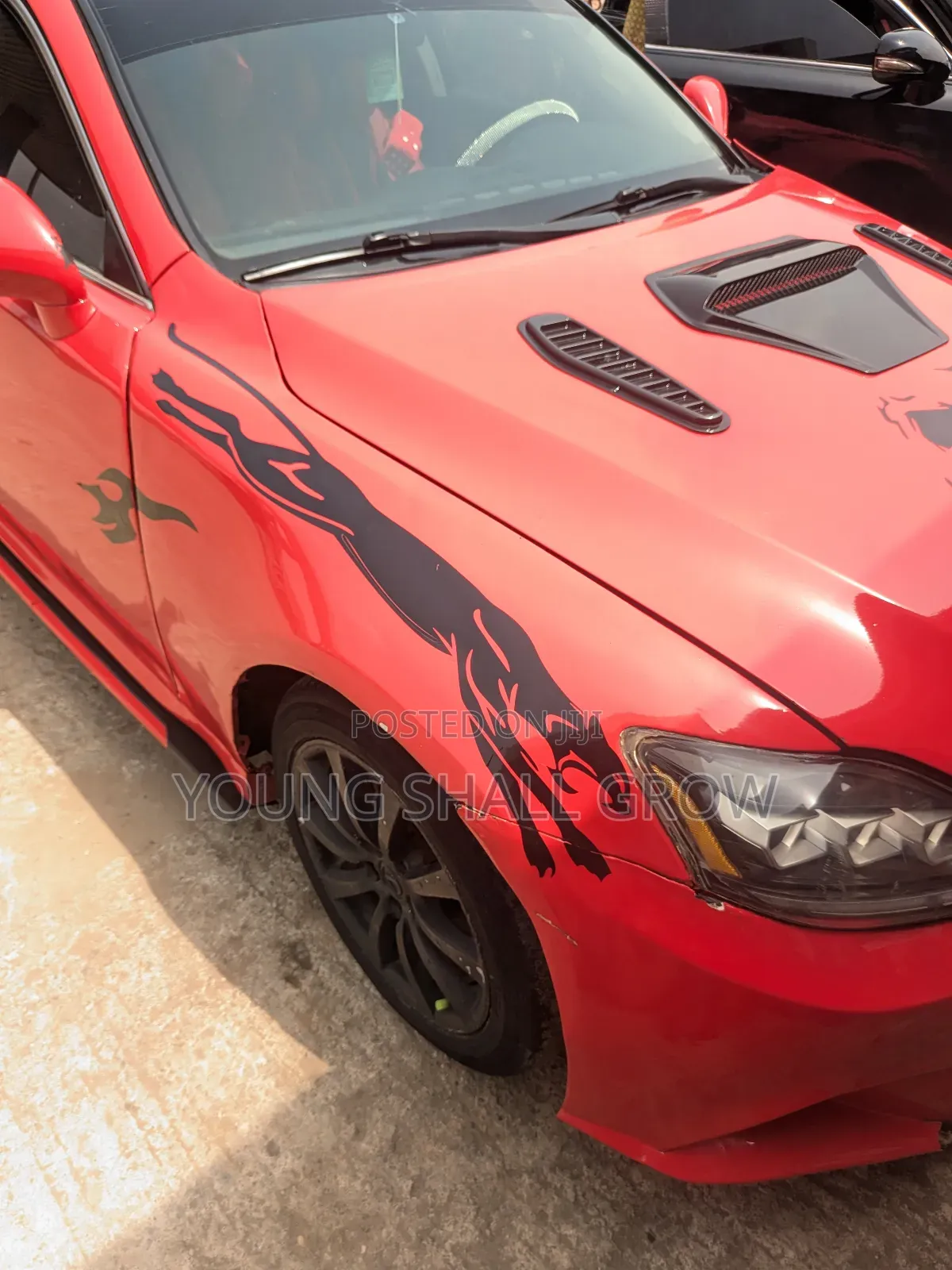 Lexus IS 250 2008 Red