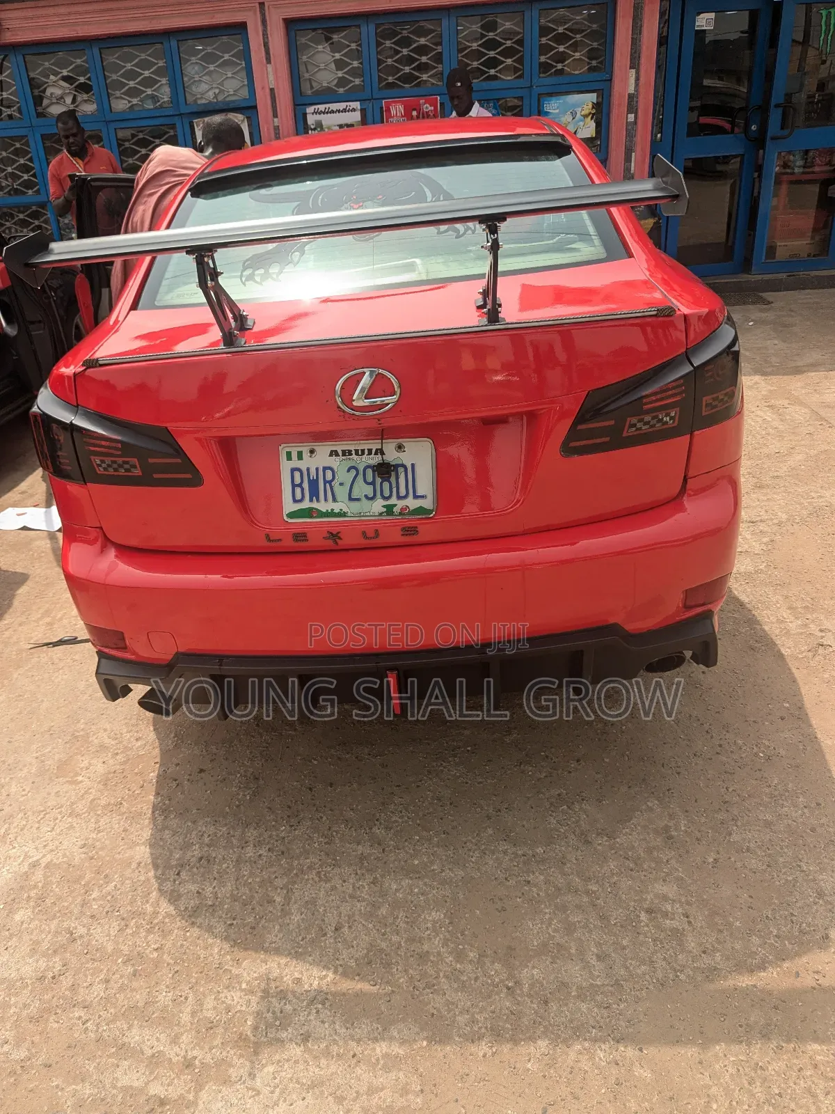 Lexus IS 250 2008 Red