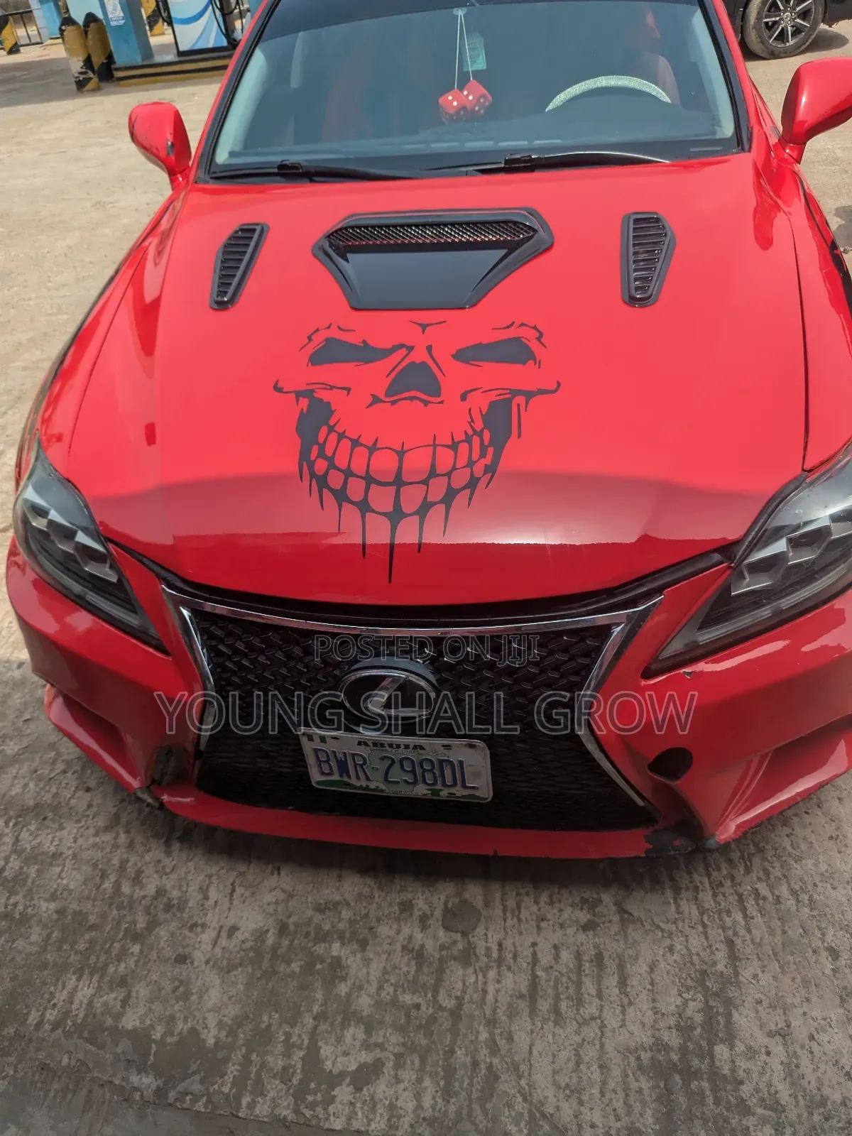 Lexus IS 250 2008 Red