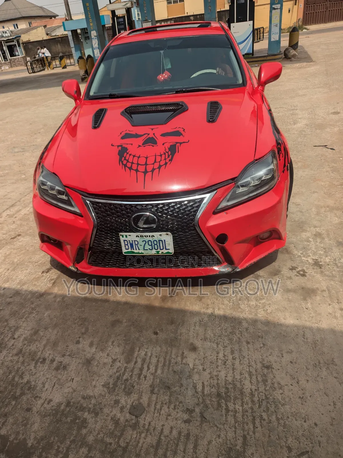 Lexus IS 250 2008 Red