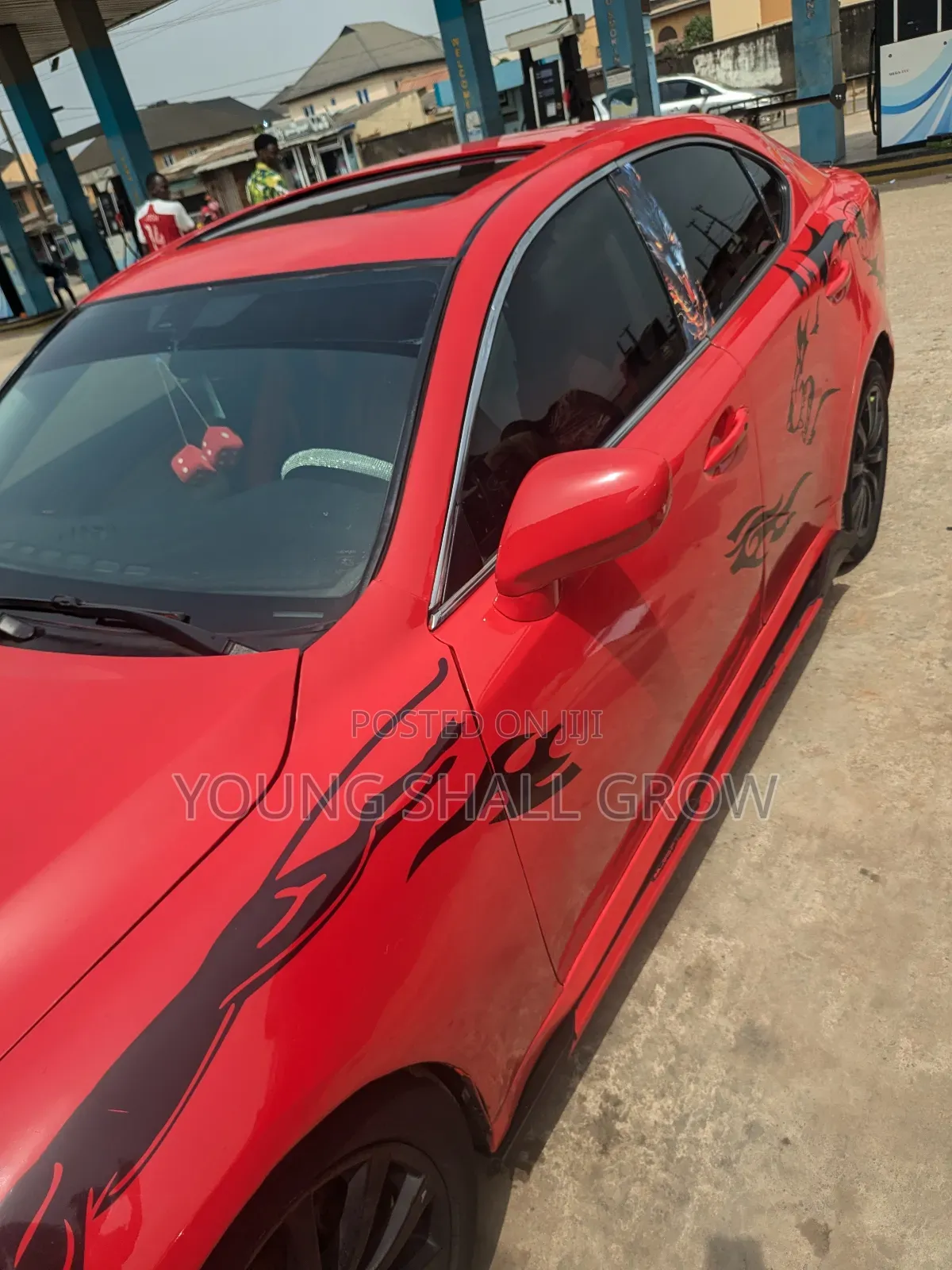 Lexus IS 250 2008 Red
