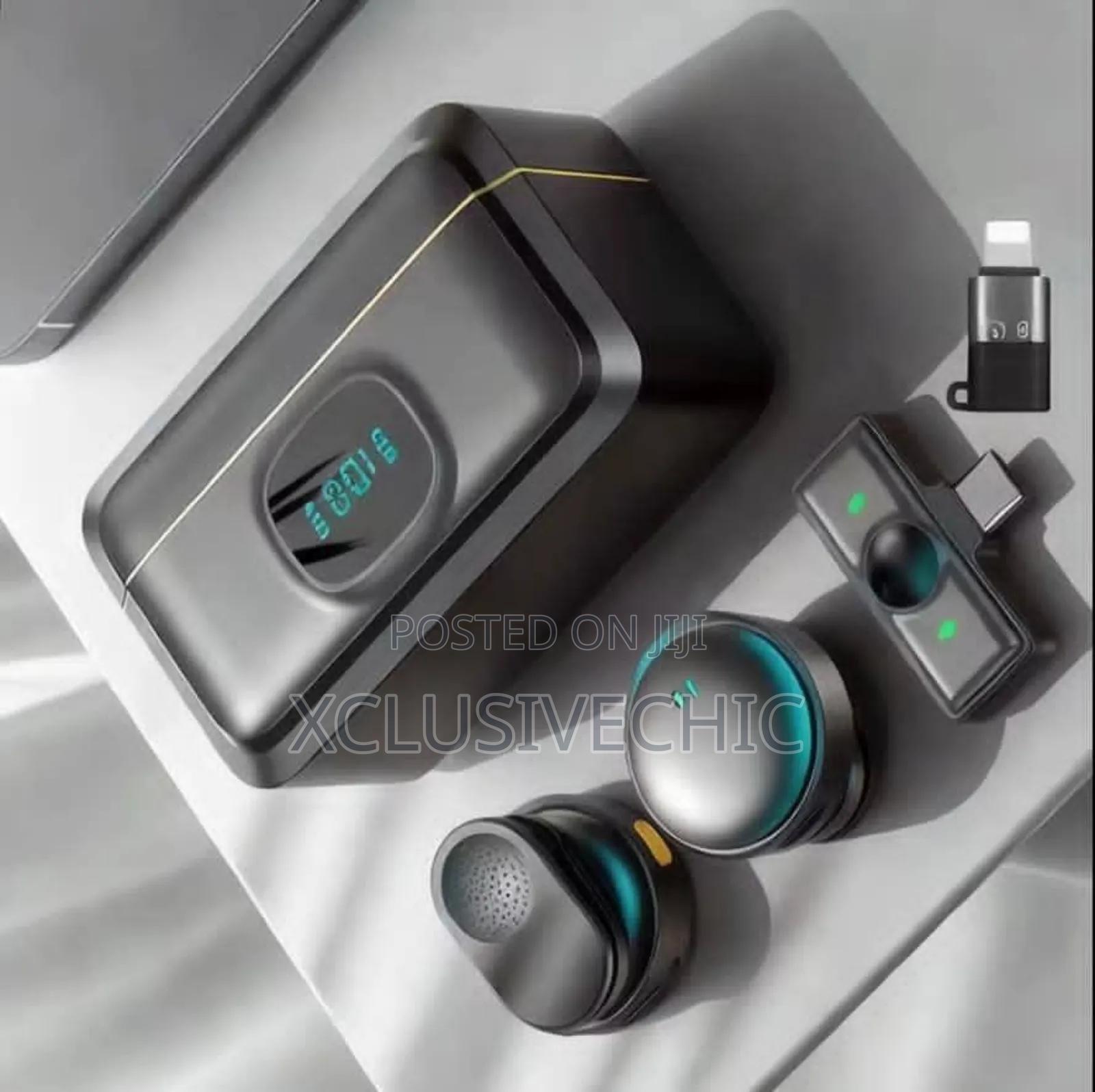 Rechargeable Wireless Dual-vocal Pro Microphone
