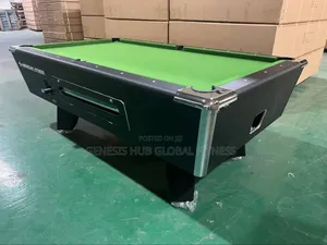 British Marble And Coin Operated Snooker Board