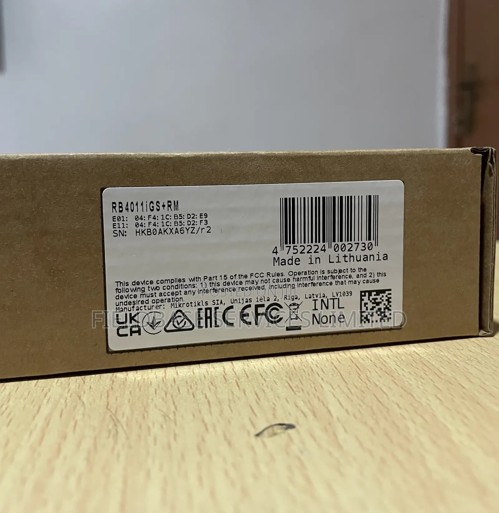 Mikrotik Rb4011igs+Rm