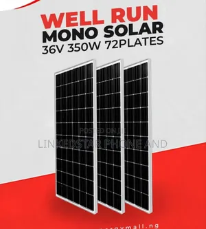 Well Run 350 Watt Monocrystalline Solar Panel