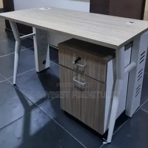 Unique Quality Office Desk With Side Drawers.