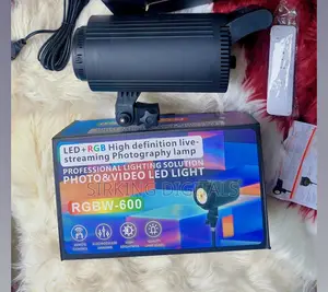 Led + RGB High Definition Live Streaming Photography Lamp (Rgbw-600)
