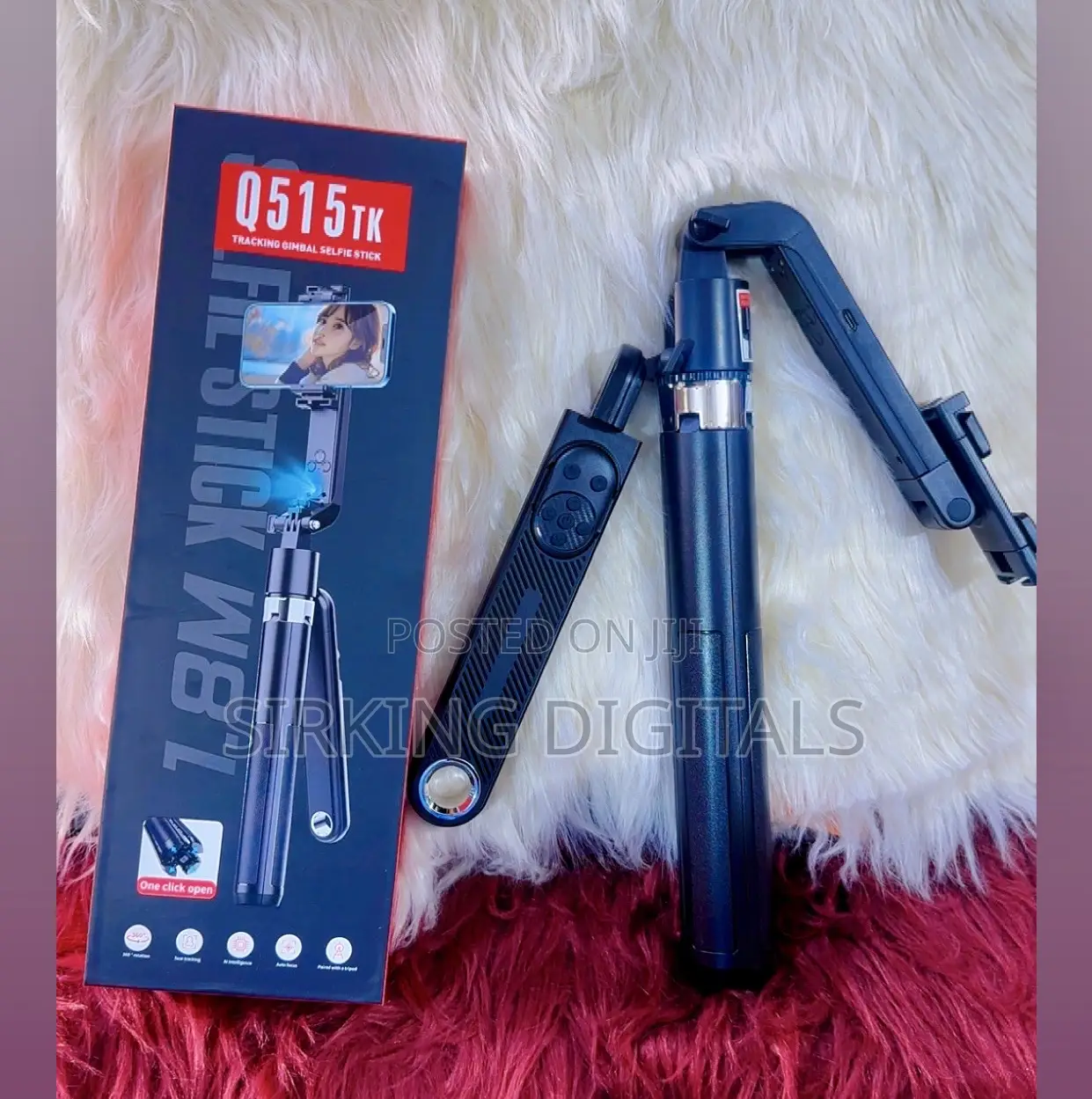 Monopod Q515tk Ai Tracking Selfie Stick