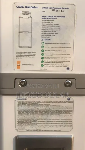 15kw Blue Carbon 48v Solar Lithium Battery