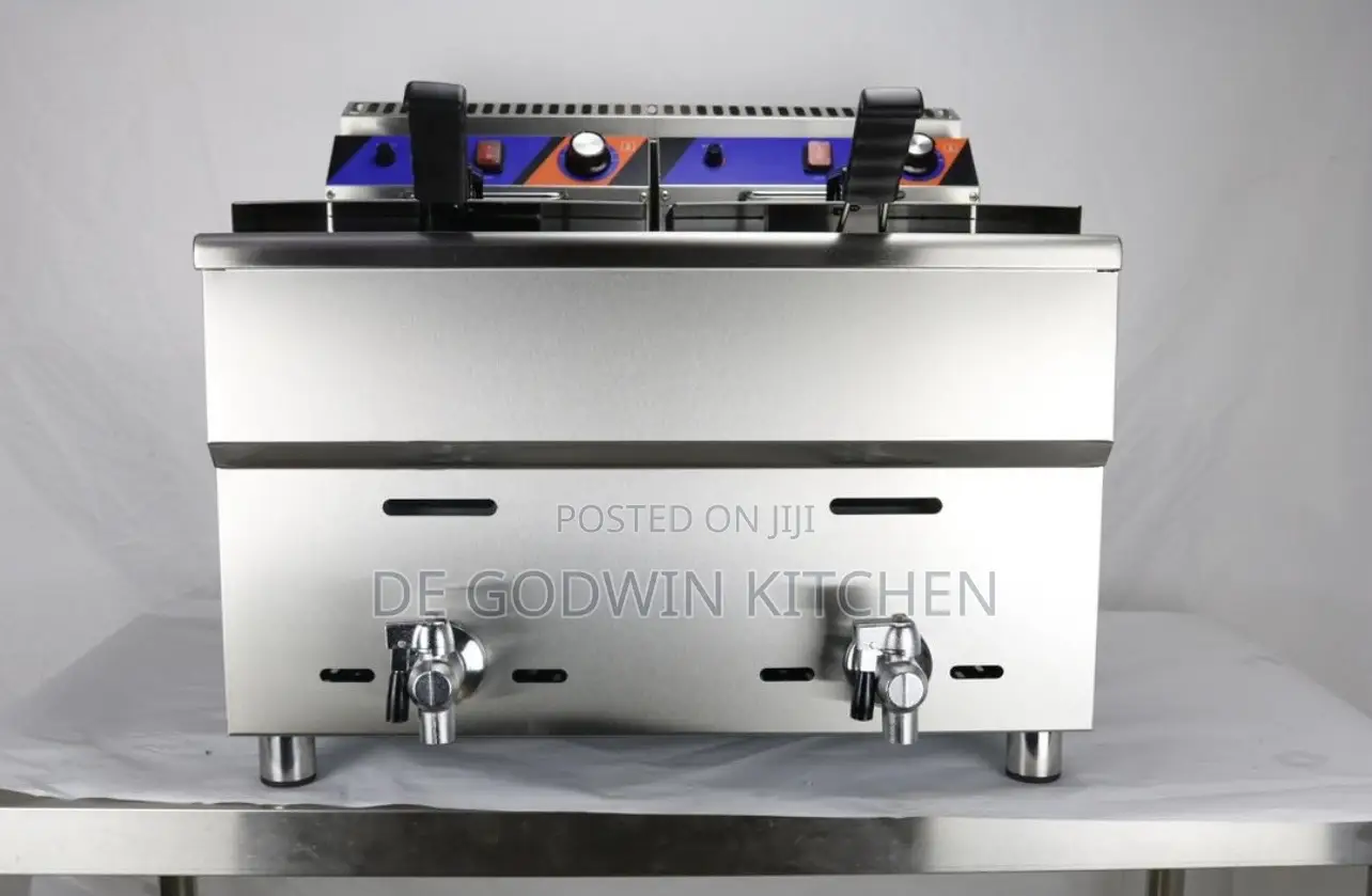 Table Top Gas Deep Fryer 18l + 18l Now Available