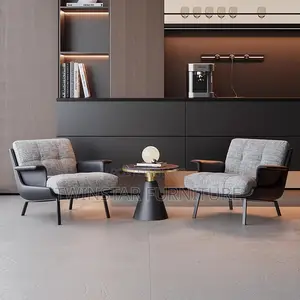 New Modern Accent Fabric / Leather Single Sofa Chair
