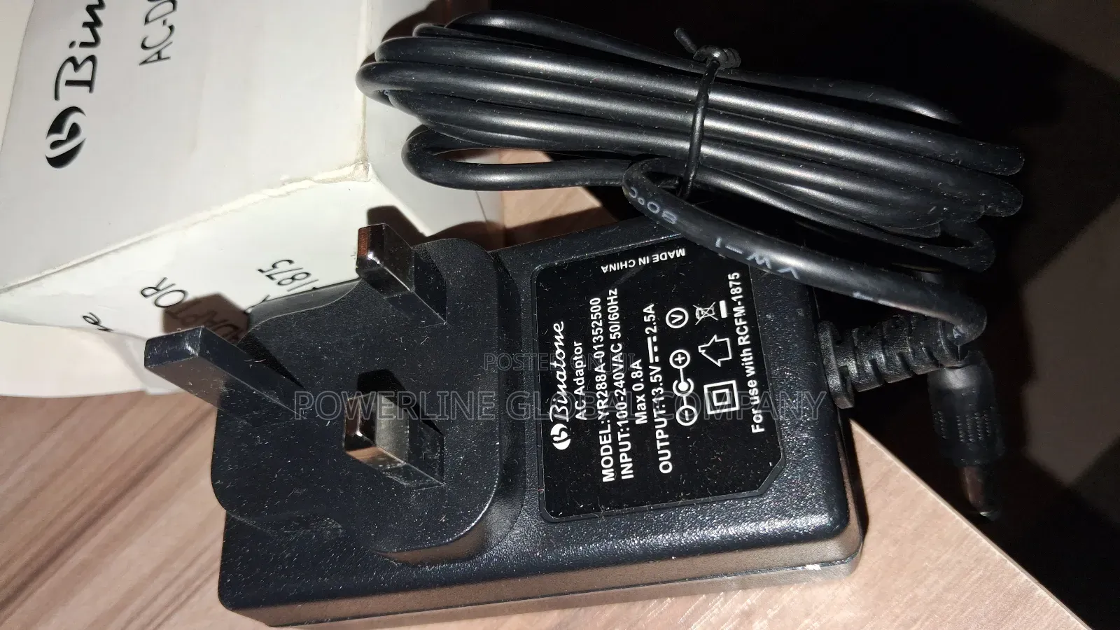 Binatone Fan Charger Replacement 13.5v 2.5a for Replacement