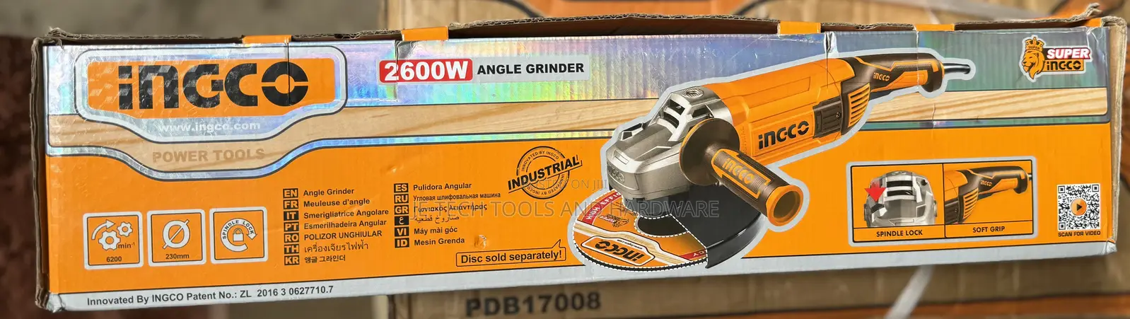 Ingco 2600w Angle Grinder Professional Angle Grinder