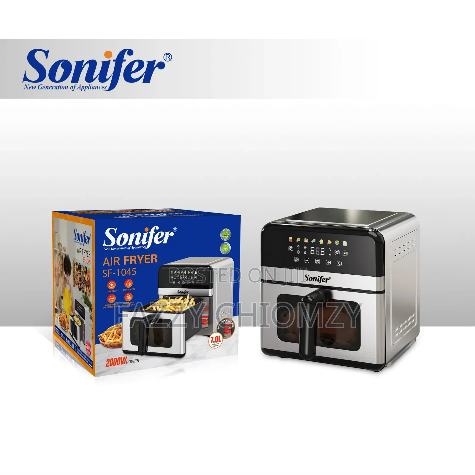 Sonifer 7liter Airfryer