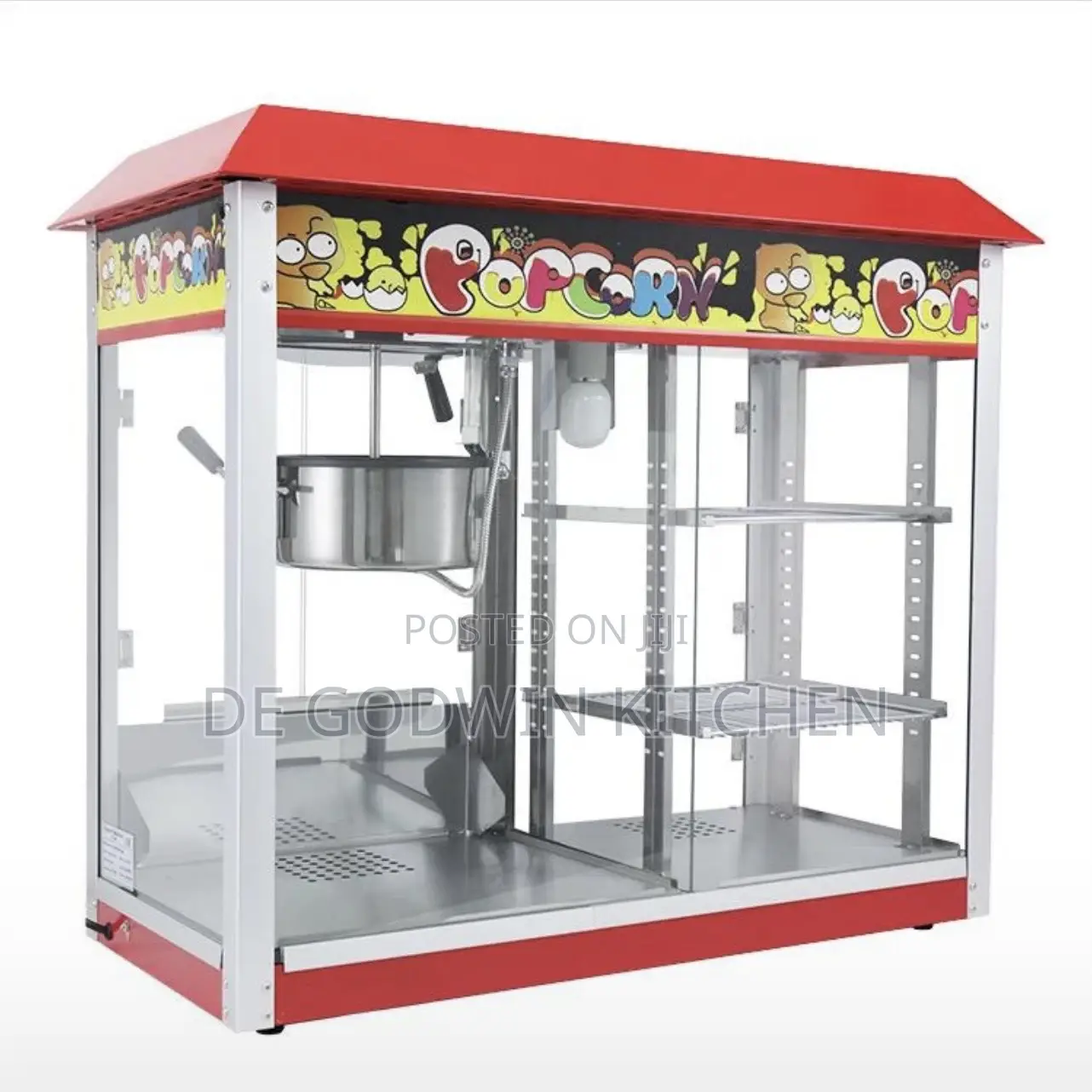 Popcorn Machine With Side Warmer