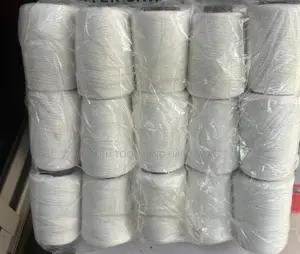 Spools Of White Thread 30 Pieces