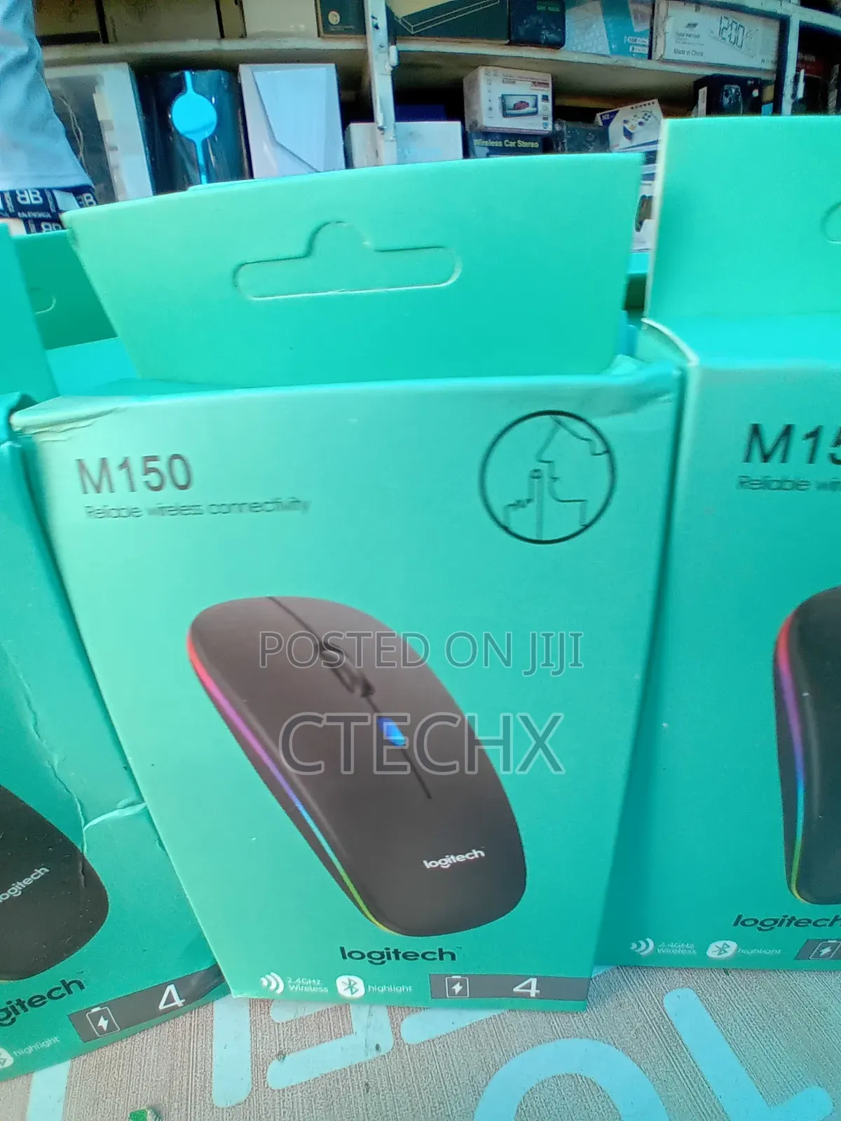 Logitech M150 Wireless 2.4ghz, Bluetooth Rechargeable Mouse