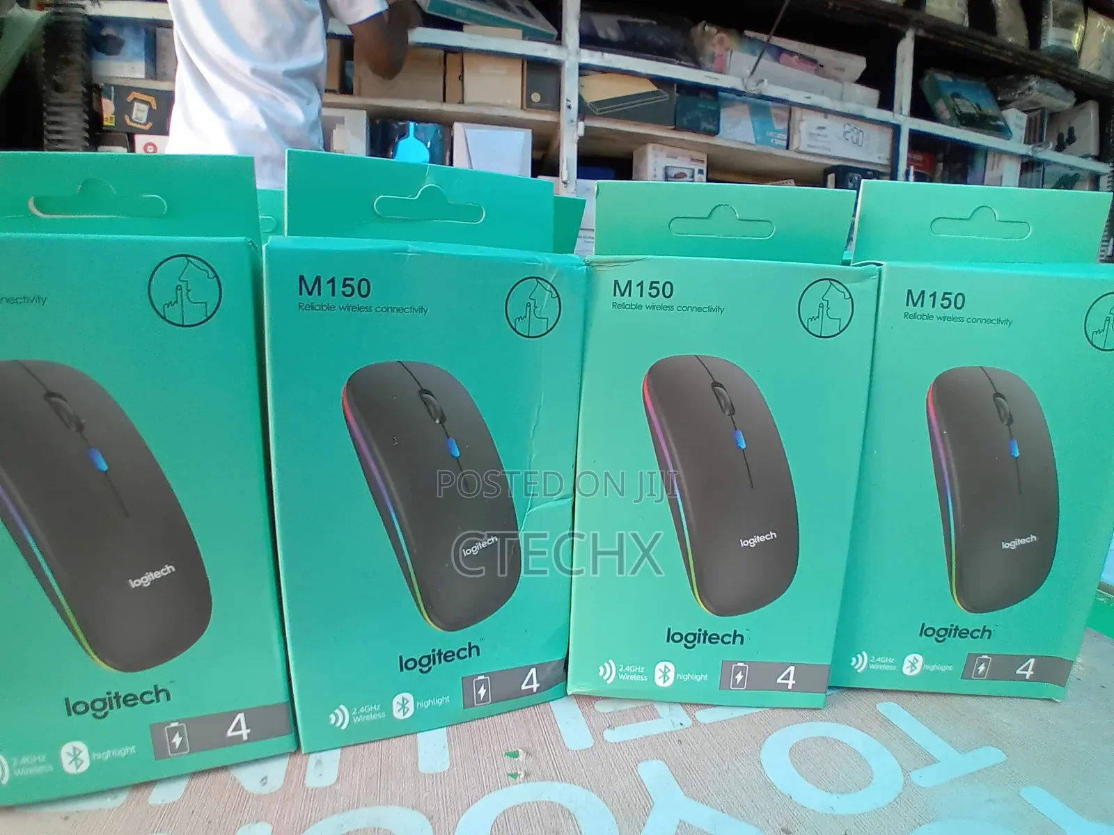 Logitech M150 Wireless 2.4ghz, Bluetooth Rechargeable Mouse