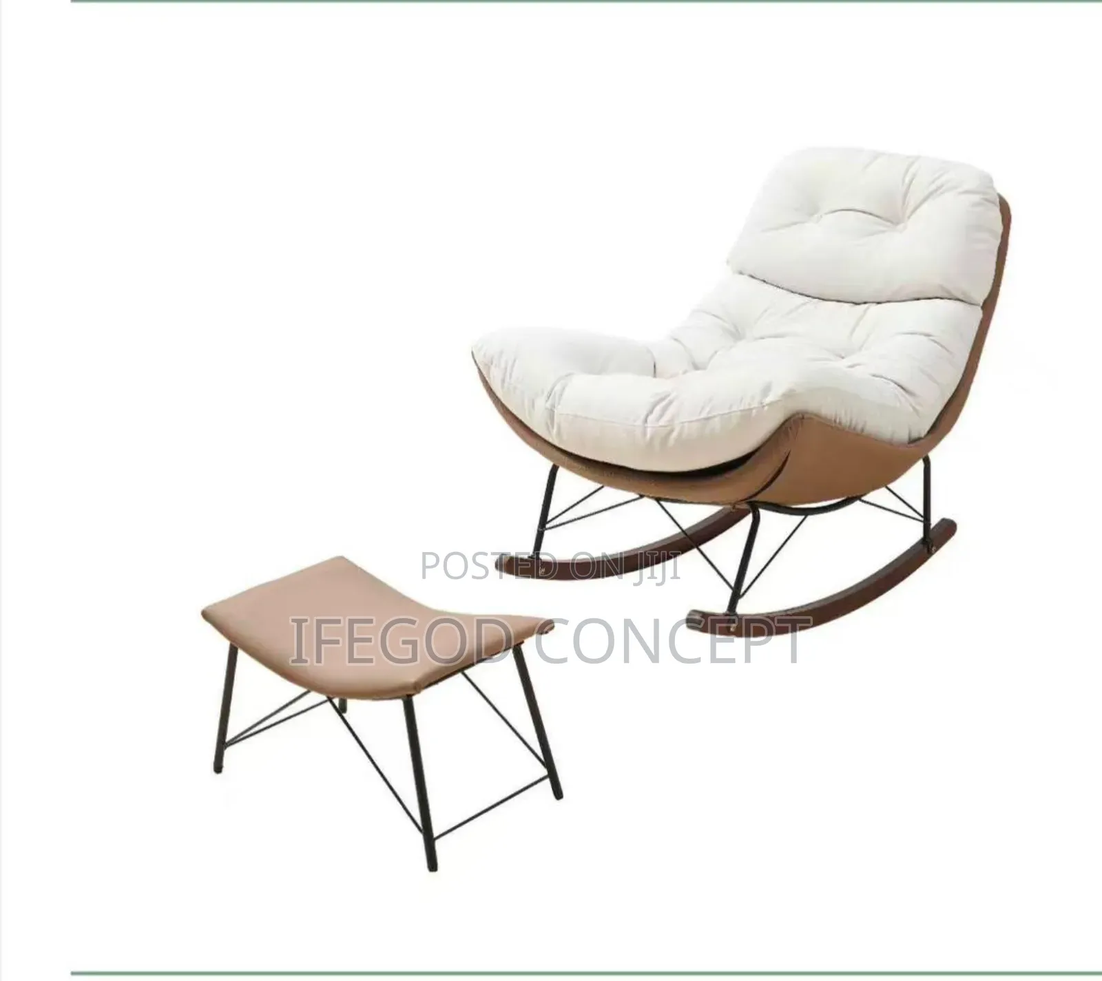 Modern Rocking Chair Set