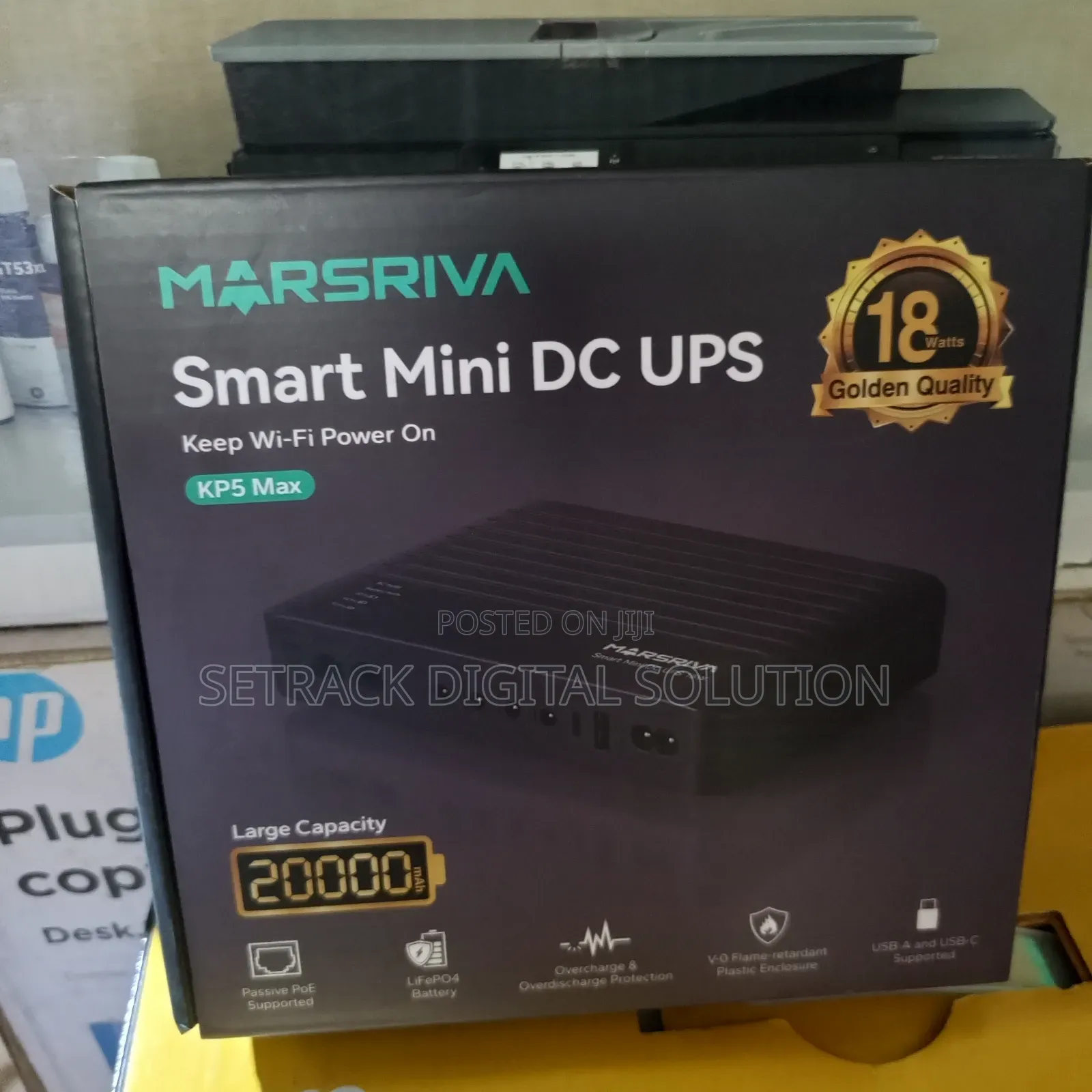 Marsriva Smart Mini Dc Ups 18watts 20000mah