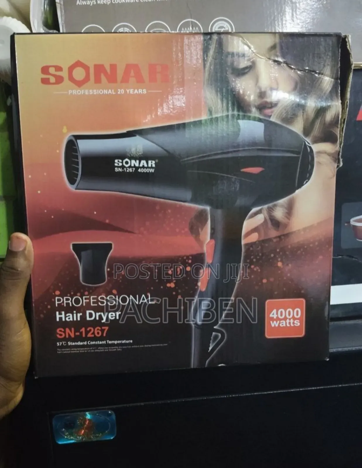 1262 Sonar Hair Dryer