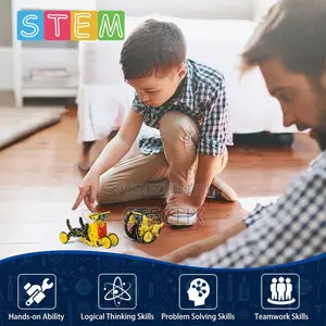 Omway Stem 12-in-1 Solar Robot Toys, Science Kits for Kids Age 8 - 14
