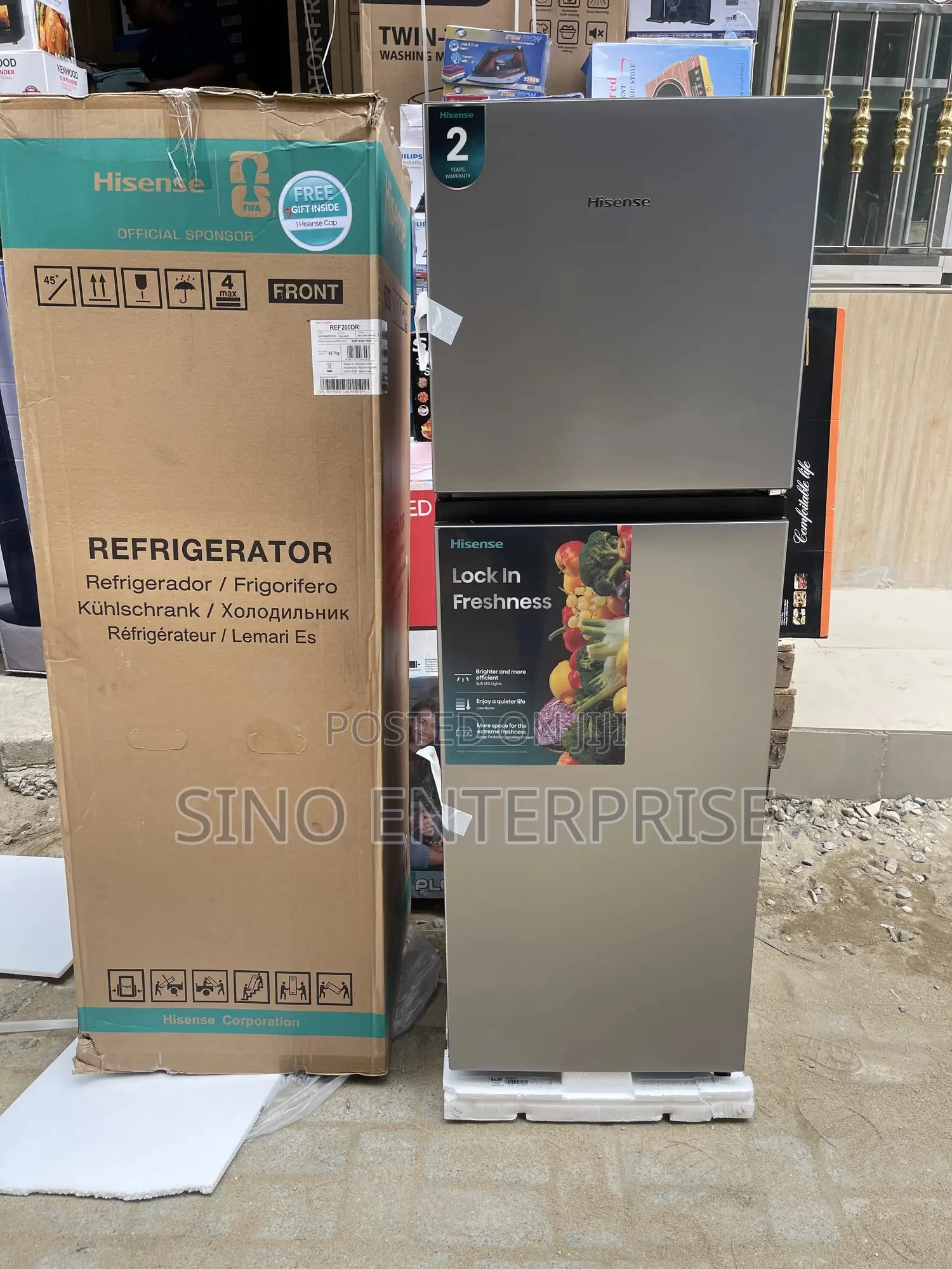Hisense Top Freezer Refrigerator 154l (200dr