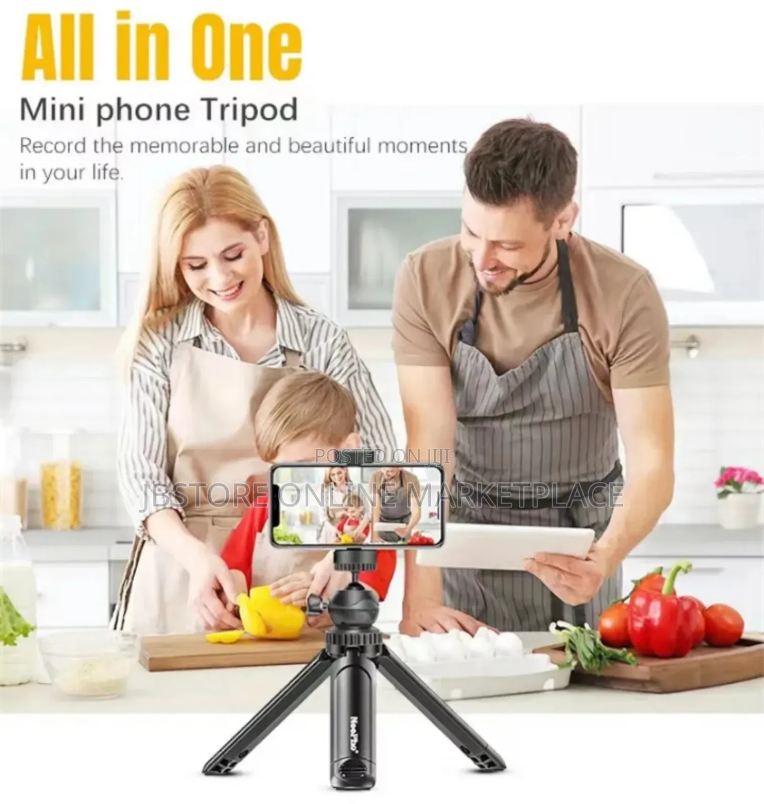 Multi- Function Tripod/Selfie 360° Degree Rotating