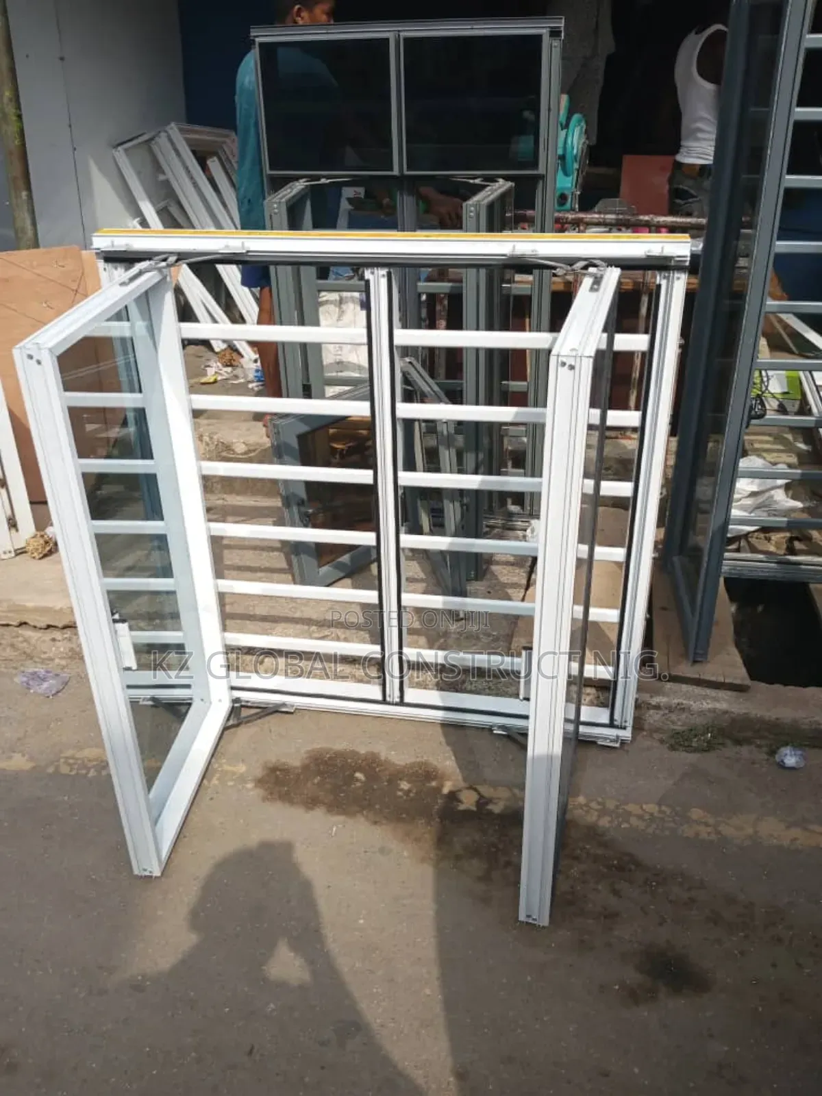 Aluminum Frameless Window