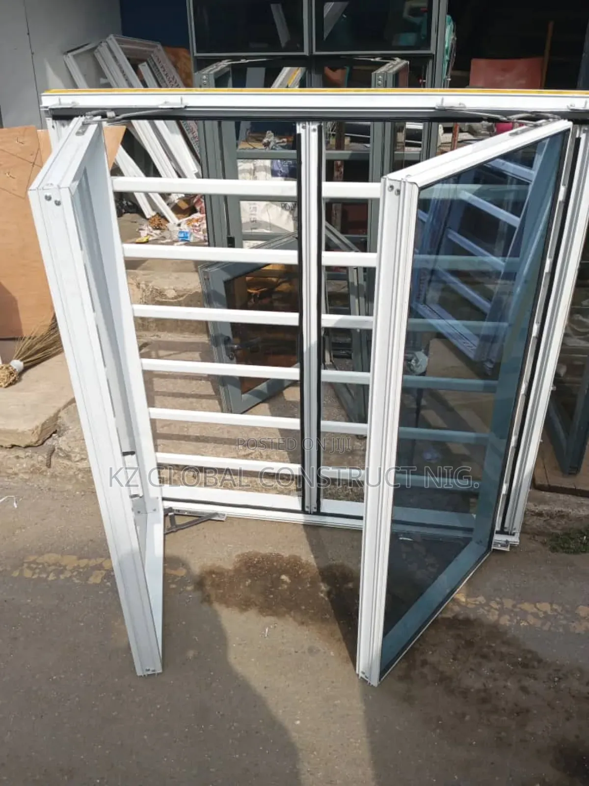 Aluminum Frameless Window