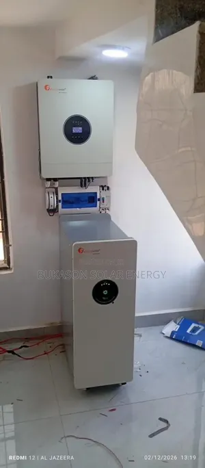 Full Installation of 15kwh Lithium Battery 12kva Hybrid Inverter