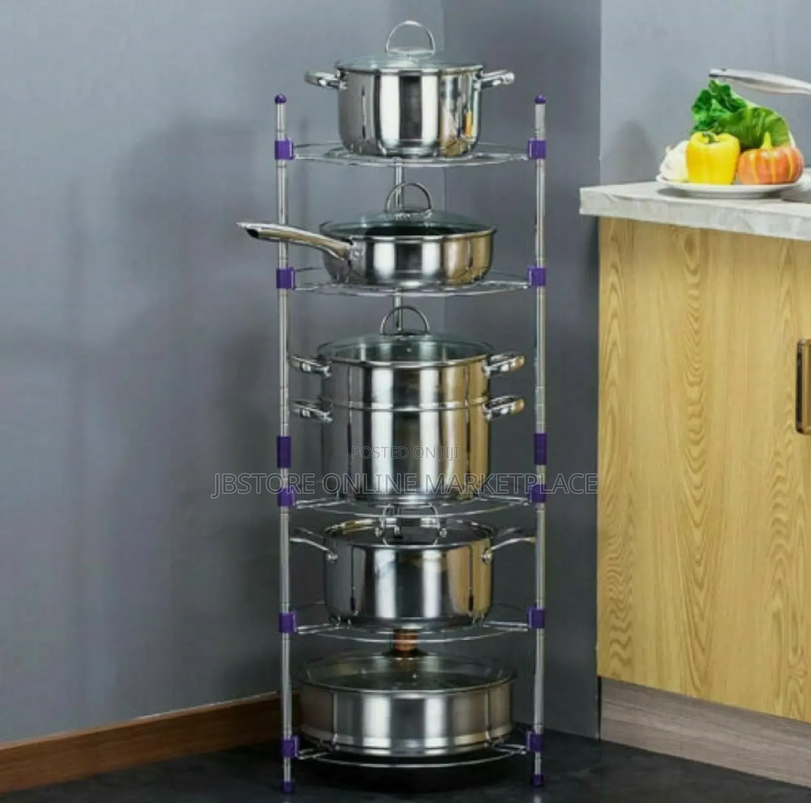 5layer Pot Stand Organizer Storage