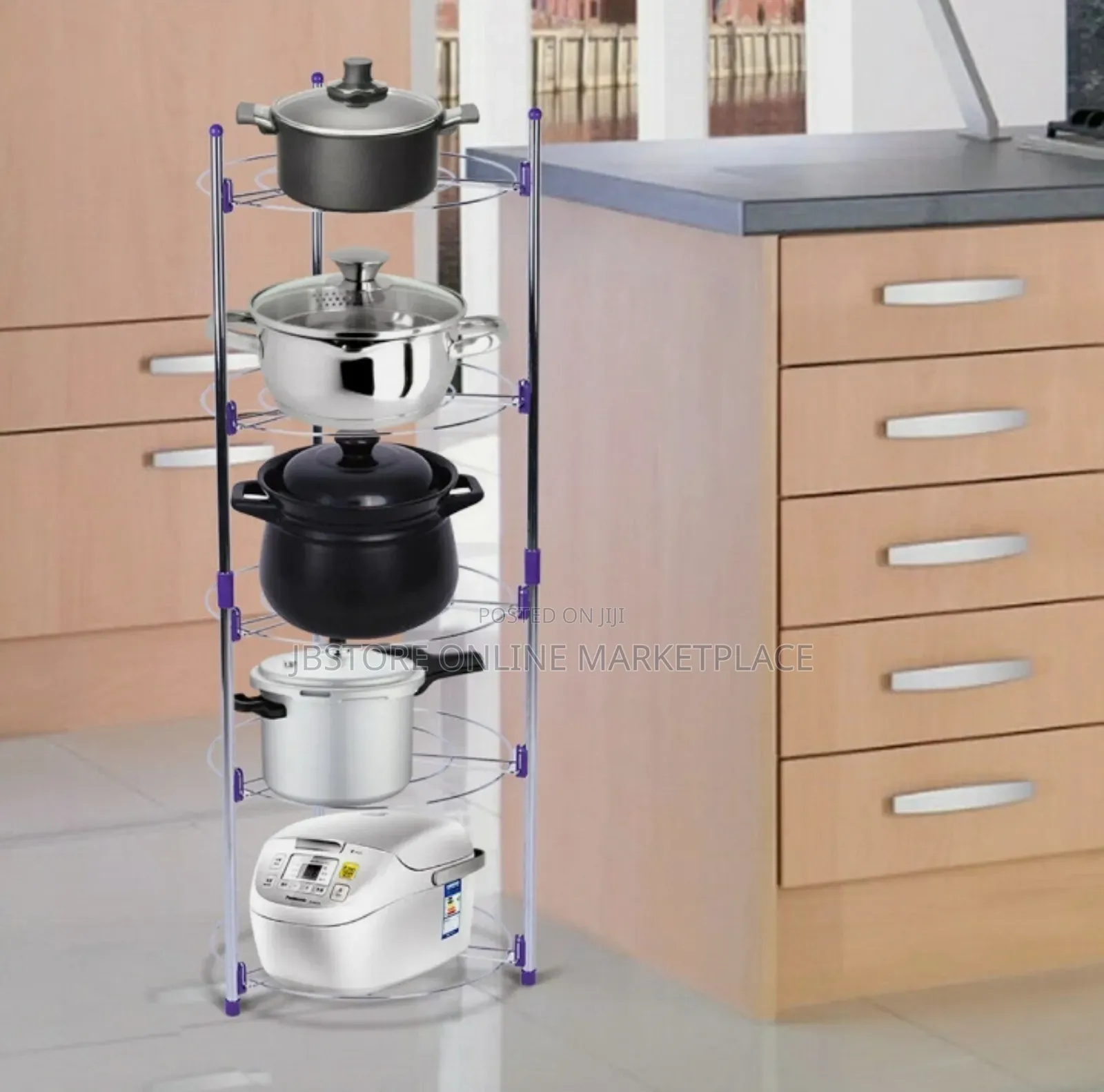 5layer Pot Stand Organizer Storage