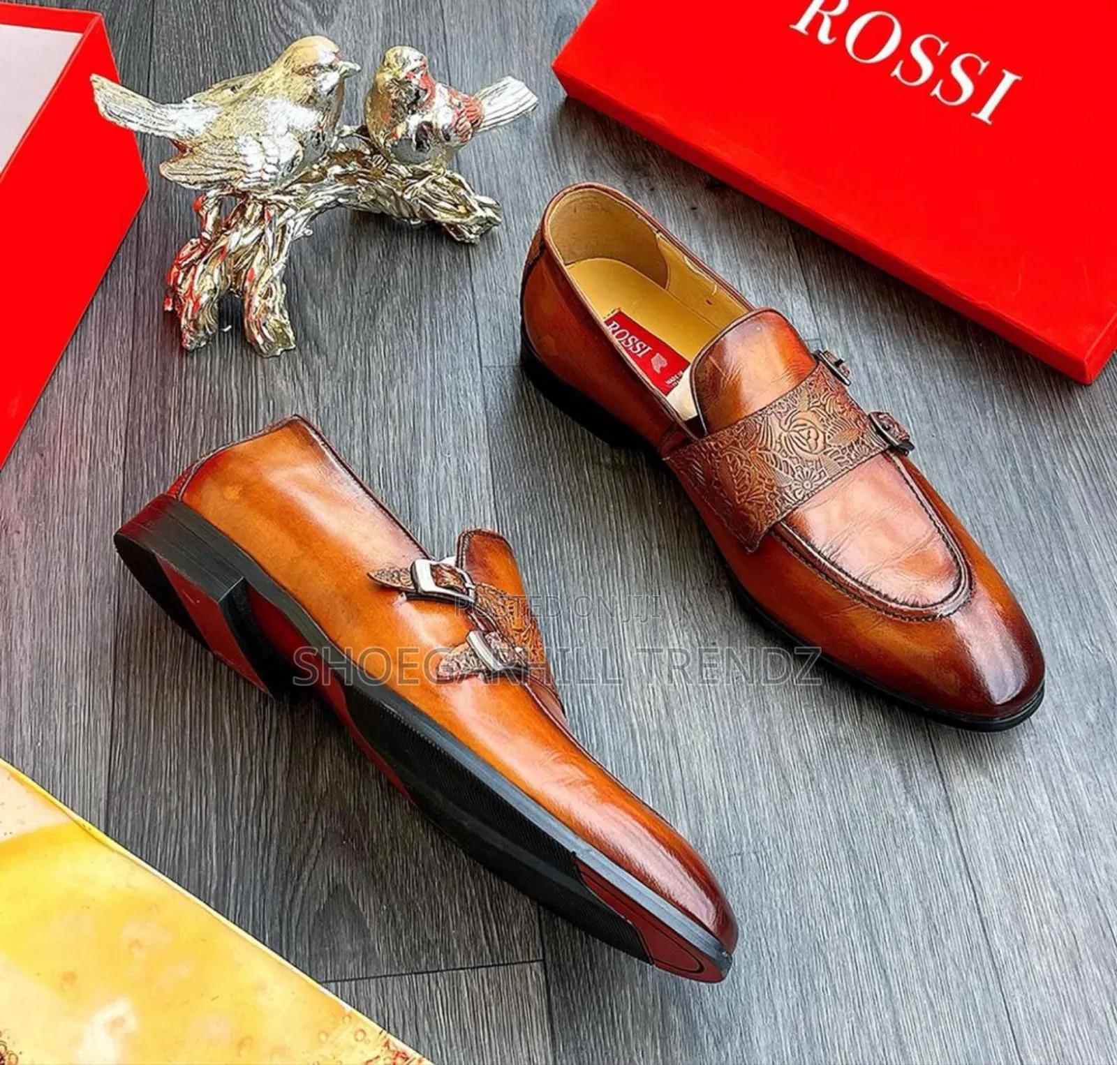 Quality Rossi Double Strap Monks Corporate Shoes