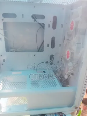 Atx Computer Gaming Case With 5 RGB Fans With Remote Control